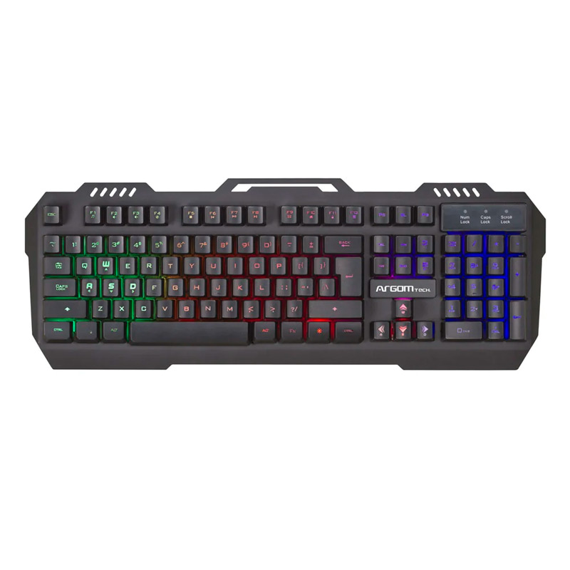 Teclado Gaming Alámbrico Argom Combat KB56 Negro Español
