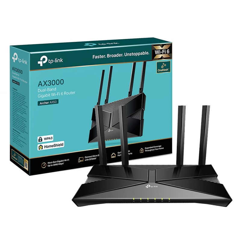 Router Tp-Link Archer AX53 Doble Banda 2402 Mbps