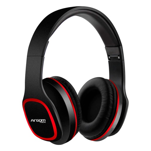 [ARG-HS-2402BK] Audifonos Argom 3.5mm Tipo Headset Ultimate Sound Pulse con Micrófono Negro