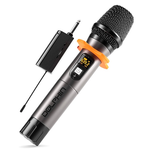 [MCX10] Micrófono Inalámbrico Dolphin Professional UHF Negro