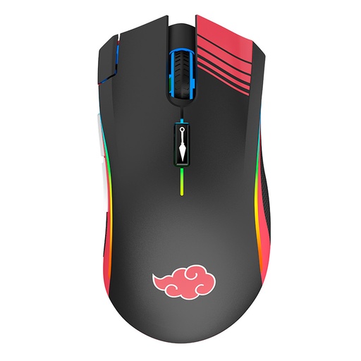 [NA-MS-1002] Mouse Gaming Alámbrico Óptico Naruto MX-200 10000 DPI 7 Botones RGB Edición Akatsuki