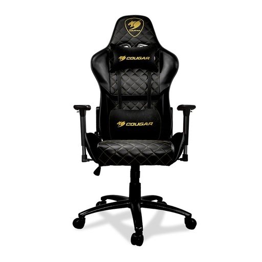 [3MARRGLD.0002] Silla Gaming Cougar Armor One Royal Negro-Dorado