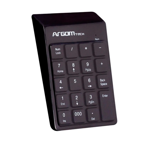 [ARG-KB-1076] Teclado Númerico Argom Retráctil USB