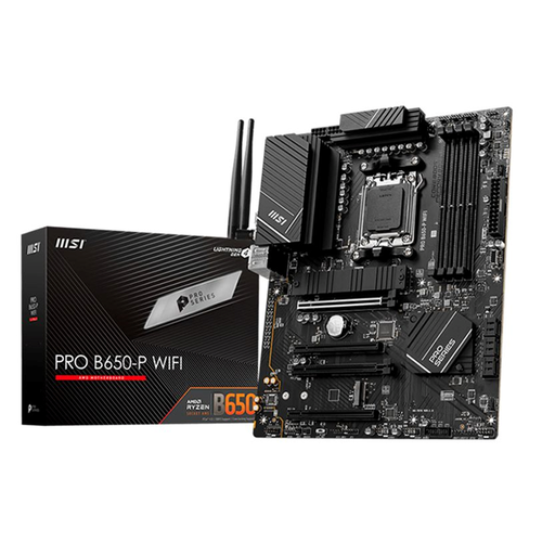 [PRO B650-P WIFI] Motherboard MSI PRO B650-P WIFI Socket AM5 AMD Ryzen™ 7000 Series 4xDDR5 ATX