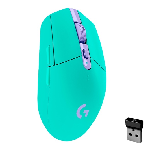 [910-006376] Mouse Gaming Inalámbrico Óptico Logitech G305 LIGHTSPEED 12000DPI 6 Botones Mint