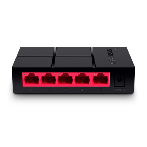 [MS105G] Switch Mercusys MS105G 5-Puertos 10/100/1000Mbps RJ45