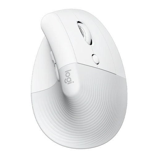 [910-006469] Mouse Logitech LIFT Ergonómico Inalámbrico Bluetooth + USB 4000DPI Blanco
