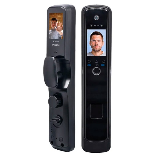 [VTA-84316] Cerradura Inteligente VTA+ Lix Tipo Manija Smart Home Con Reconocimiento Facial