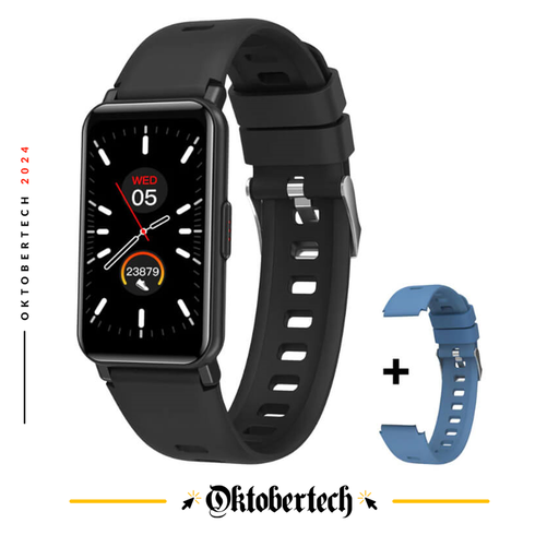 [ARG-WT-6020BK] SmartWatch Argom Skeiwatch B20 Negro Doble Cinta