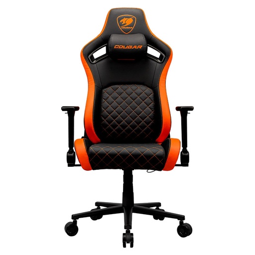 [3MDFLORB.0001] Silla Gaming Cougar Defensor Negro Naranja
