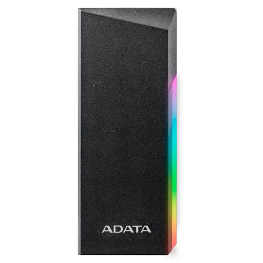 [AEC700GU32G2-CGY] Enclosure M.2 ADATA EC700G RGB SATA PCIE USB-C USB 3.2 Negro